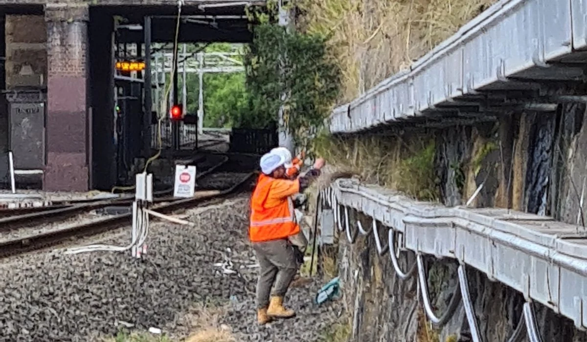 WestConnex 3B Rozelle Interchange fibre works